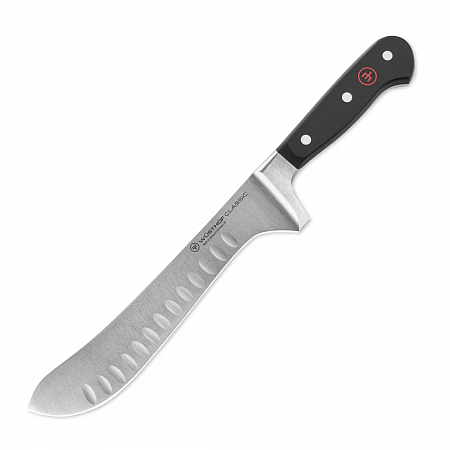 Нож кухонный разделочный с углублениями на лезвии, 20 см, серия Classic, WUESTHOF, 1040107120, Золинген, Германия