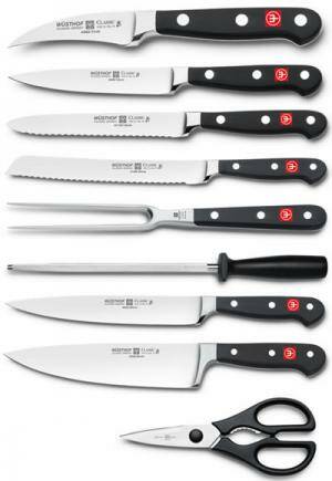 Набор ножей Wuesthof Classic 9 предметов (арт. 9842)