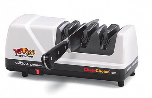 Точилка электрическая для заточки ножей Chefs Choice Knife sharpeners, корпус белый