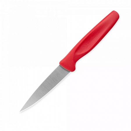 Нож кухонный для чистки овощей 8 см, рукоятка красная, серия Create Collection, WUESTHOF, 1145302208, Золинген, Германия