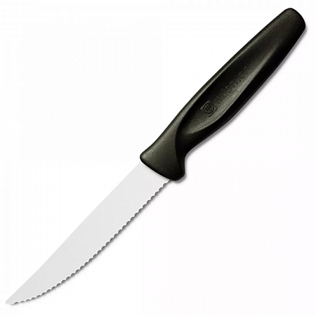 Нож кухонный для стейка 10 см, рукоять черная, серия Sharp Fresh Colourful, WUESTHOF, 3041, Золинген, Германия