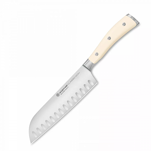 Нож кухонный Сантоку 16,5 см, «Santoku», дамасская сталь, серия Zen, YA35501, YAXELL, Япония