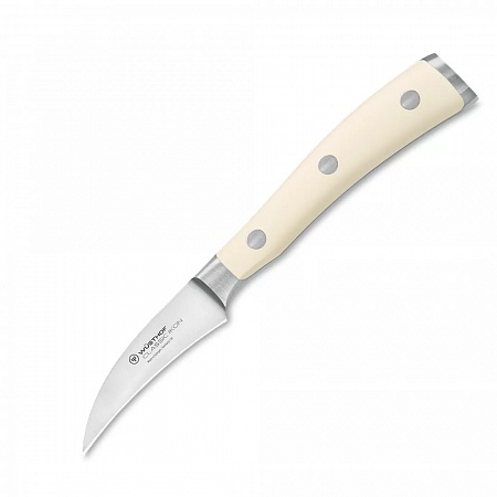 Нож кухонный для чистки 7 см, серия Ikon Cream White, WUESTHOF, 4020-0 WUS, Золинген, Германия