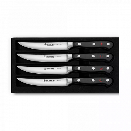 Набор кухонных ножей для стейка 4 штуки, серия Classic, WUESTHOF, 9731, Золинген, Германия