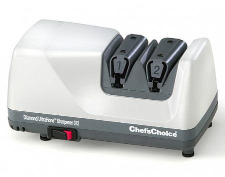 Точилка электрическая для заточки ножей Chefs Choice, белая