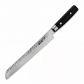 Нож кухонный для хлеба 23 см, «Pankiri», дамасская сталь, серия Zen, YA35508, YAXELL, Япония