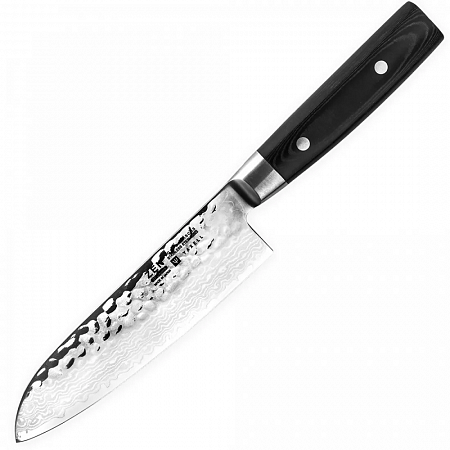 Нож кухонный Сантоку 17 см, с углублениями на кромке, серия Ikon Cream White, WUESTHOF, 4176-0 WUS, Золинген, Германия