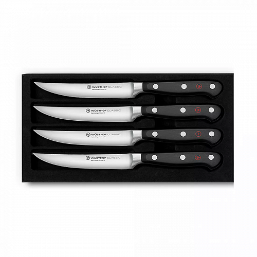 Набор кухонных ножей для стейка 4 штуки, серия Classic, WUESTHOF, 9731, Золинген, Германия