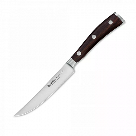 Нож кухонный для стейка 12 см, серия Ikon, WUESTHOF, 4988 WUS, Золинген, Германия