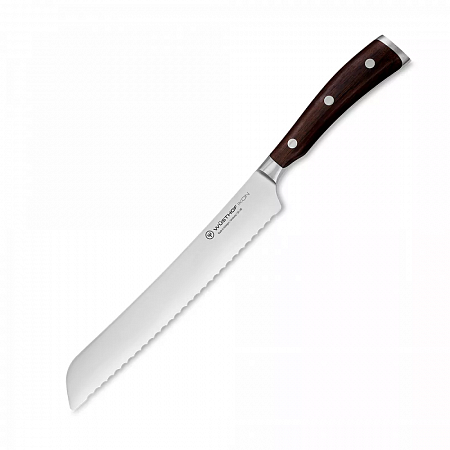 Нож кухонный для хлеба 20 см, серия Ikon, WUESTHOF, 4966/20 WUS, Золинген, Германия