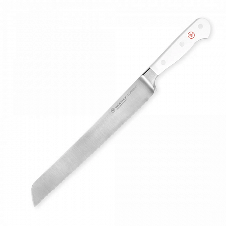 Нож кухонный для хлеба 23 см, серия White Classic, WUESTHOF, 1040201123, Золинген, Германия